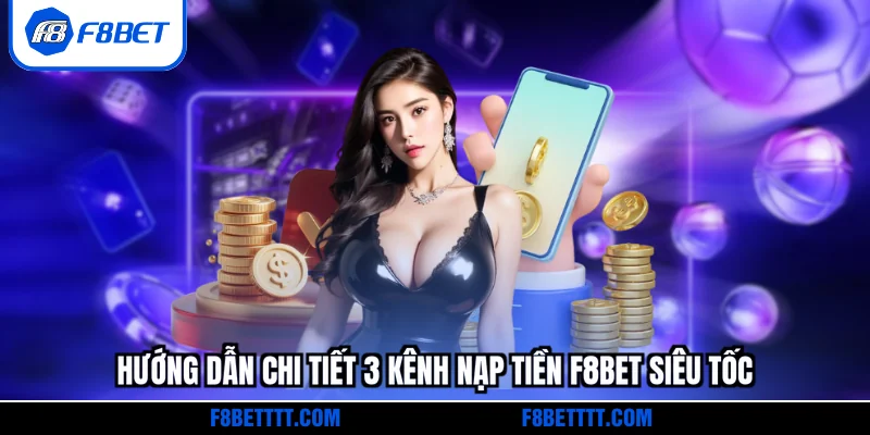 Hướng dẫn chi tiết 3 kênh nạp tiền F8BET siêu tốc